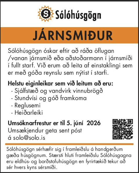 JÁRNSMIÐUR